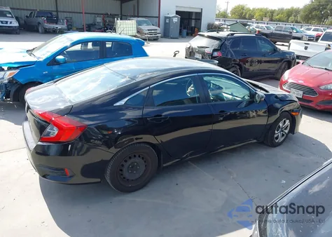 2017 Honda Civic Lx из США, поврежденный, VIN 19XFC2F54HE221569
